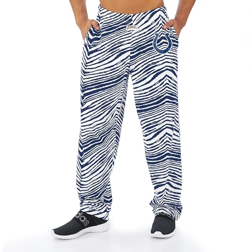 Amazon.com : Zubaz 00 NFL Men's Classic Zebra Print Left Hip Team